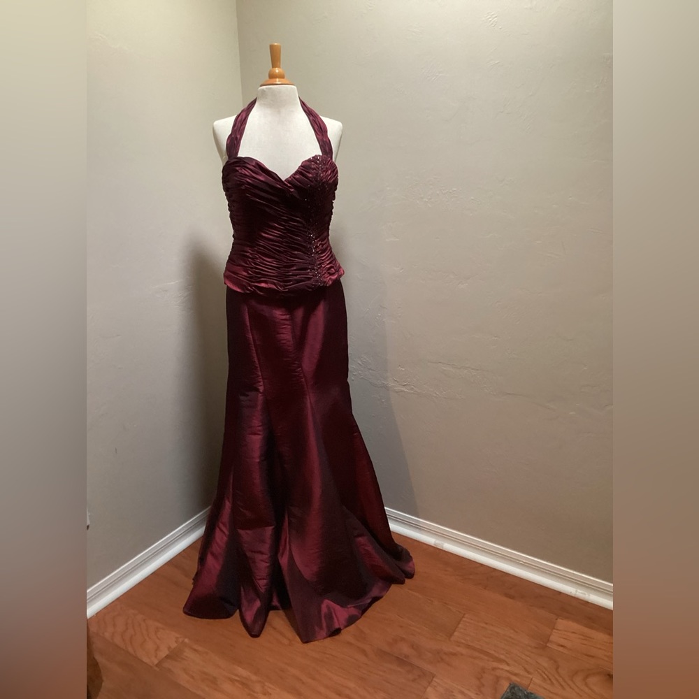 Jean Delys size 10 mermaid dress